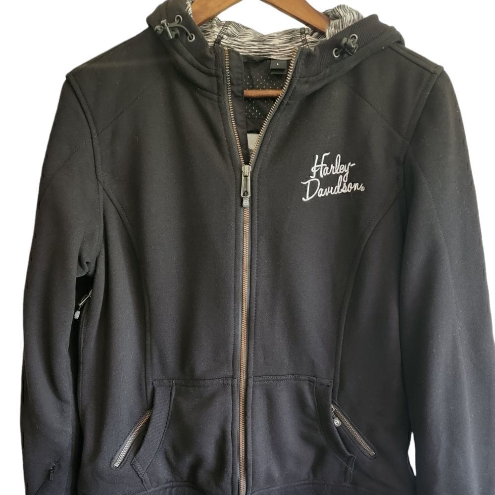 ‎HARLEY Davidson Women's Deflector Riding Hoodie